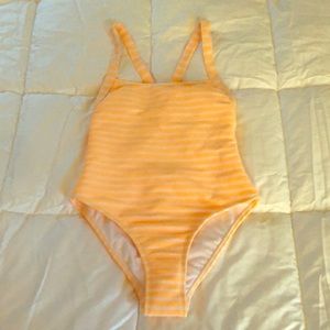 NWT xhilaration one piece bathing suit- small
